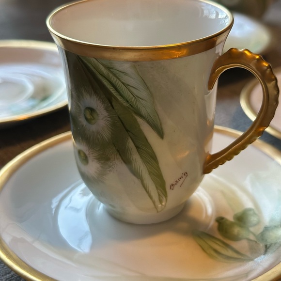 Antique Hot Choc Service set - Limoges - Picture 5 of 6